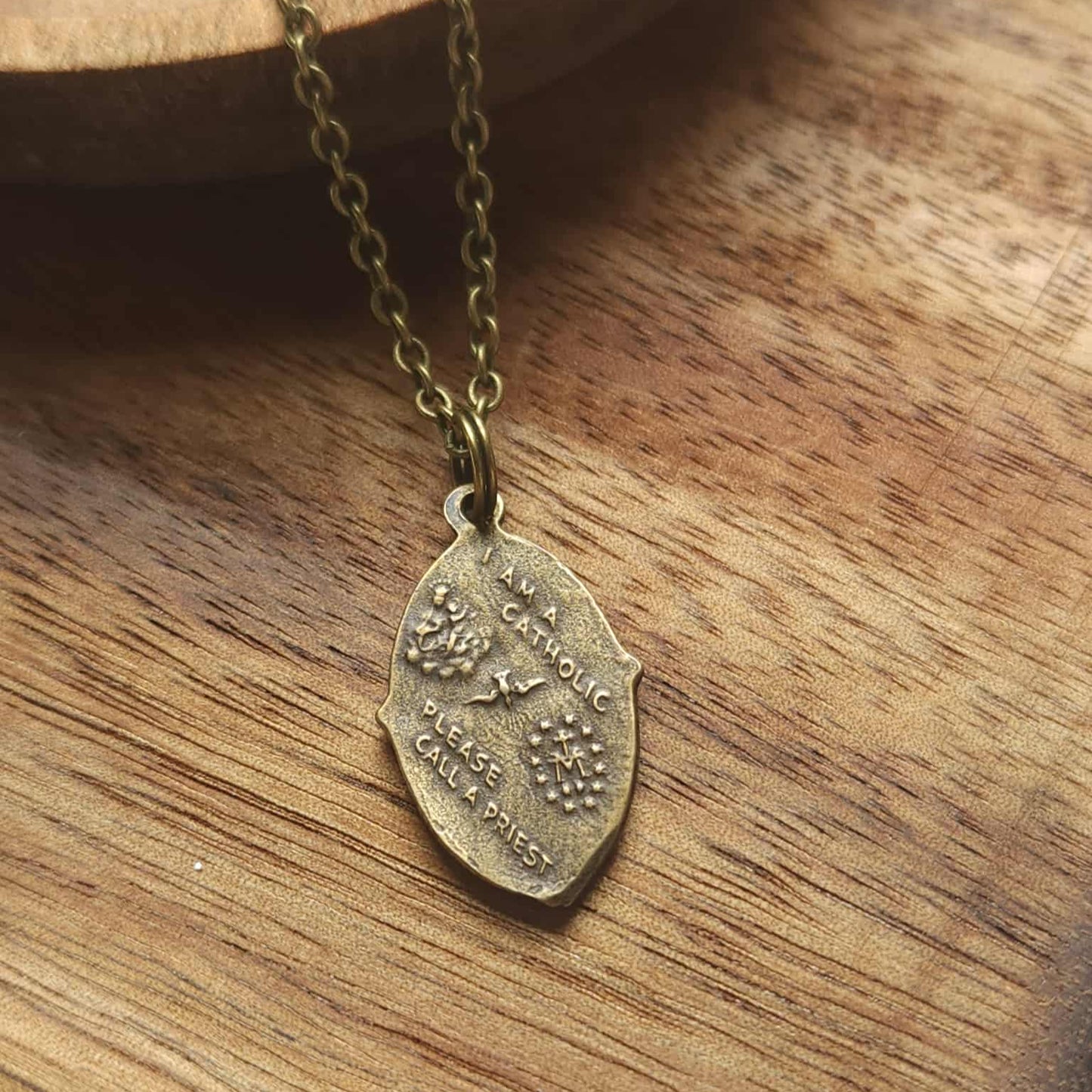 Bronze Catholic Necklaces