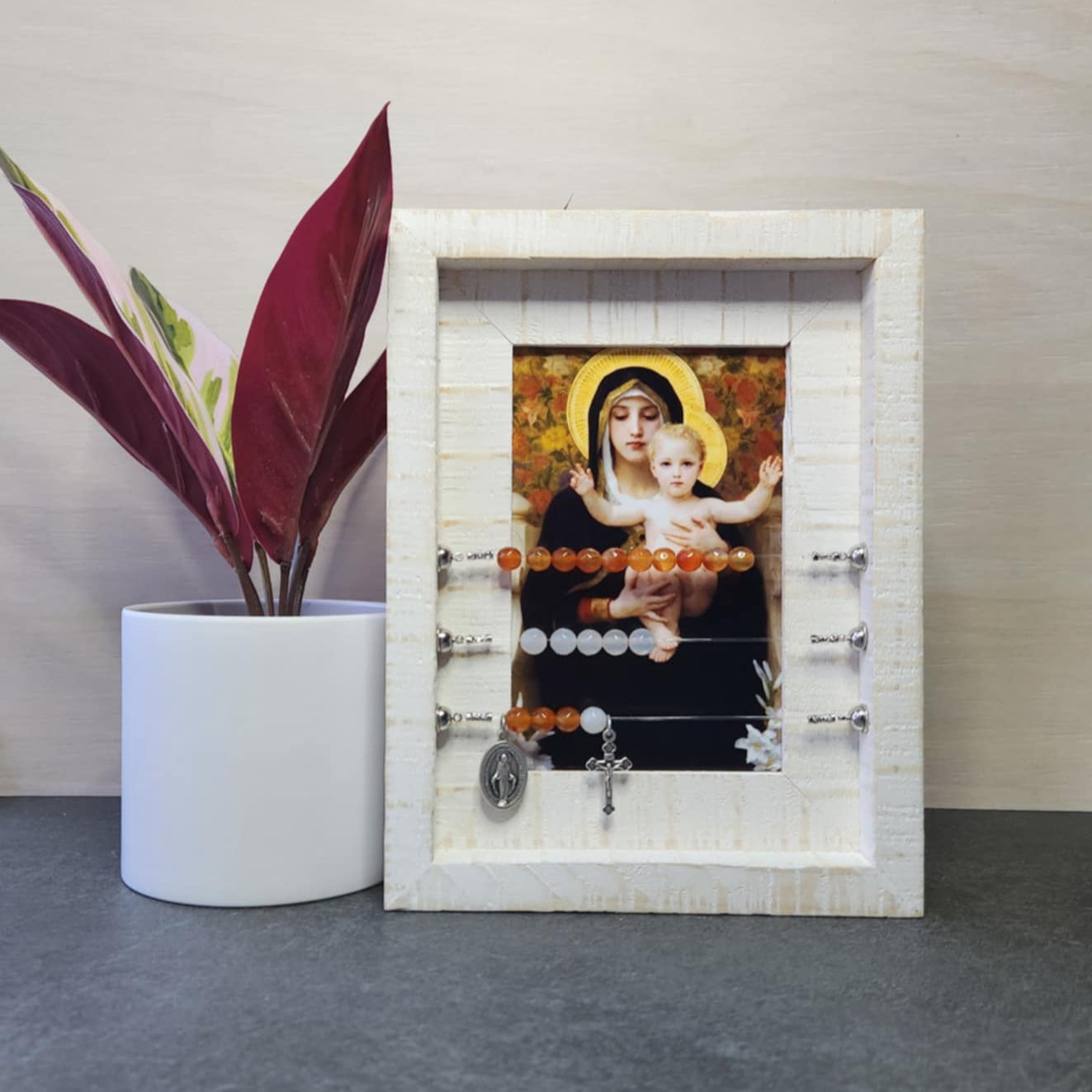 Virgin of the Lillies Kitchen Rosary