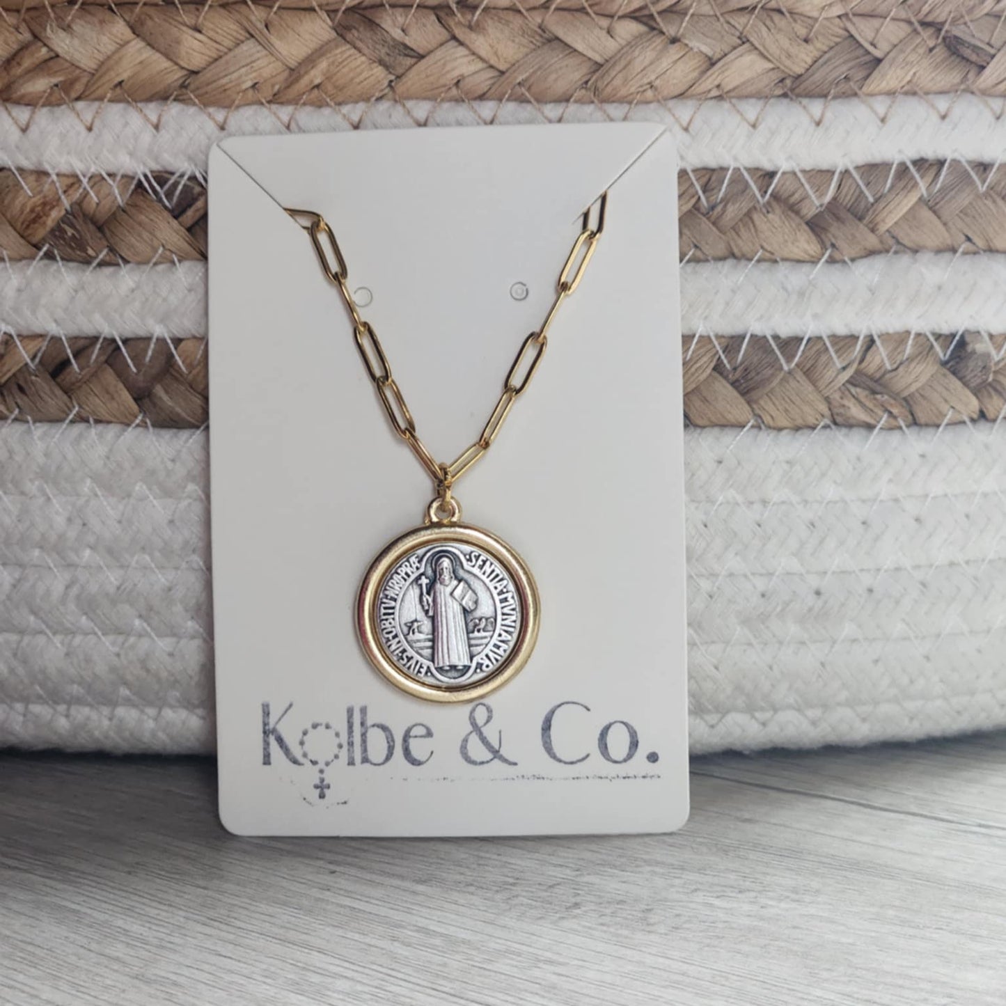 Women's Golden Catholic Necklaces