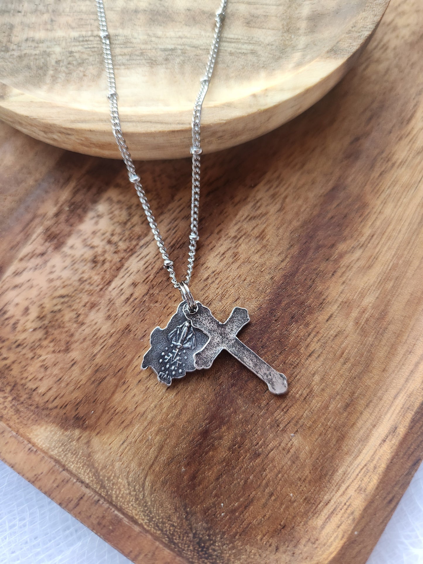 Sterling Silver Catholic Necklaces
