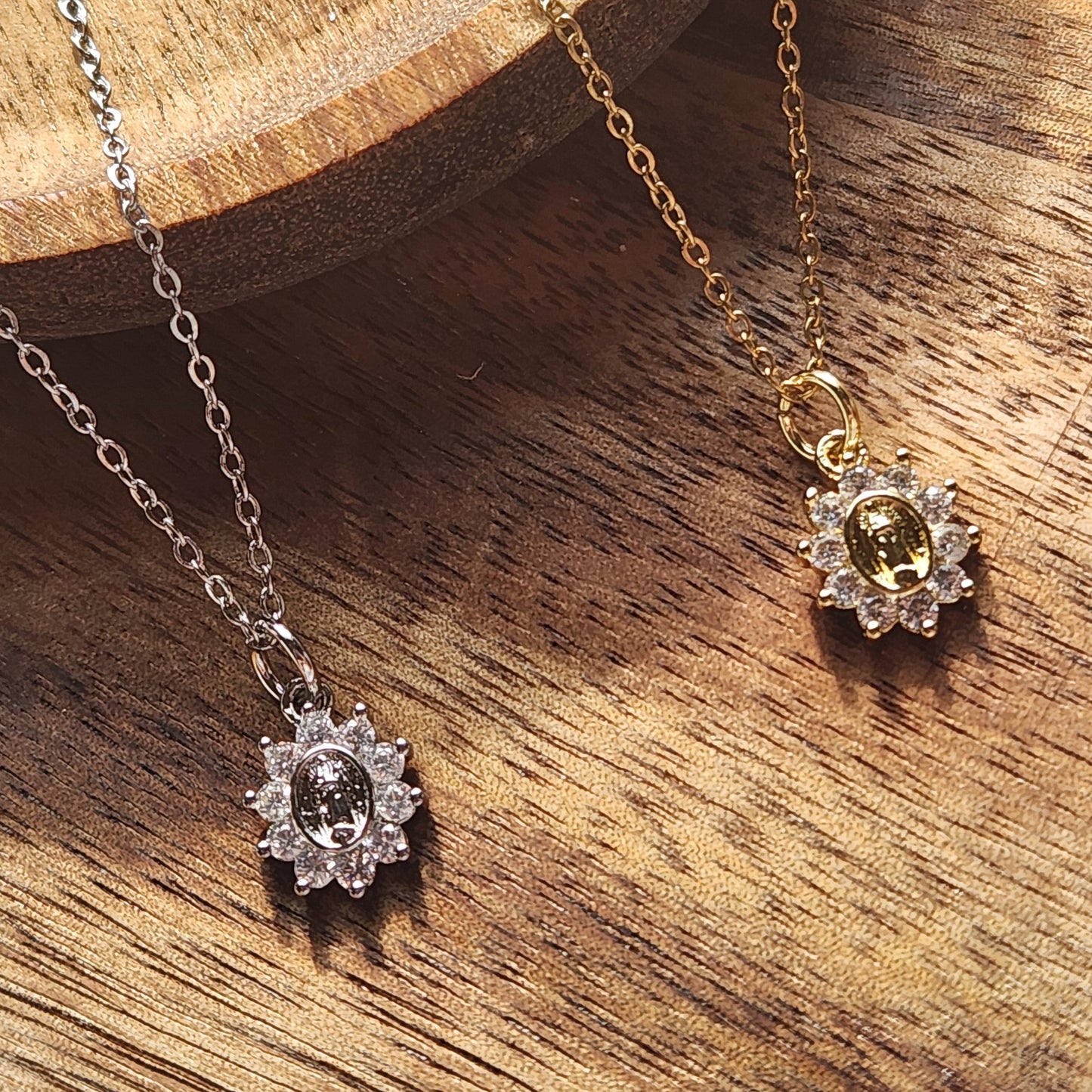 Girls Mary Necklace