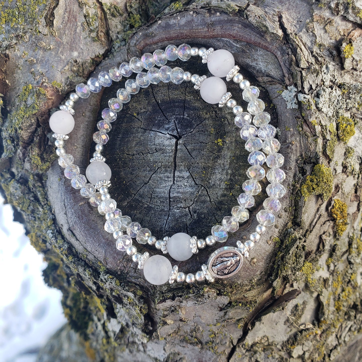 First Communion Rosary Bracelet
