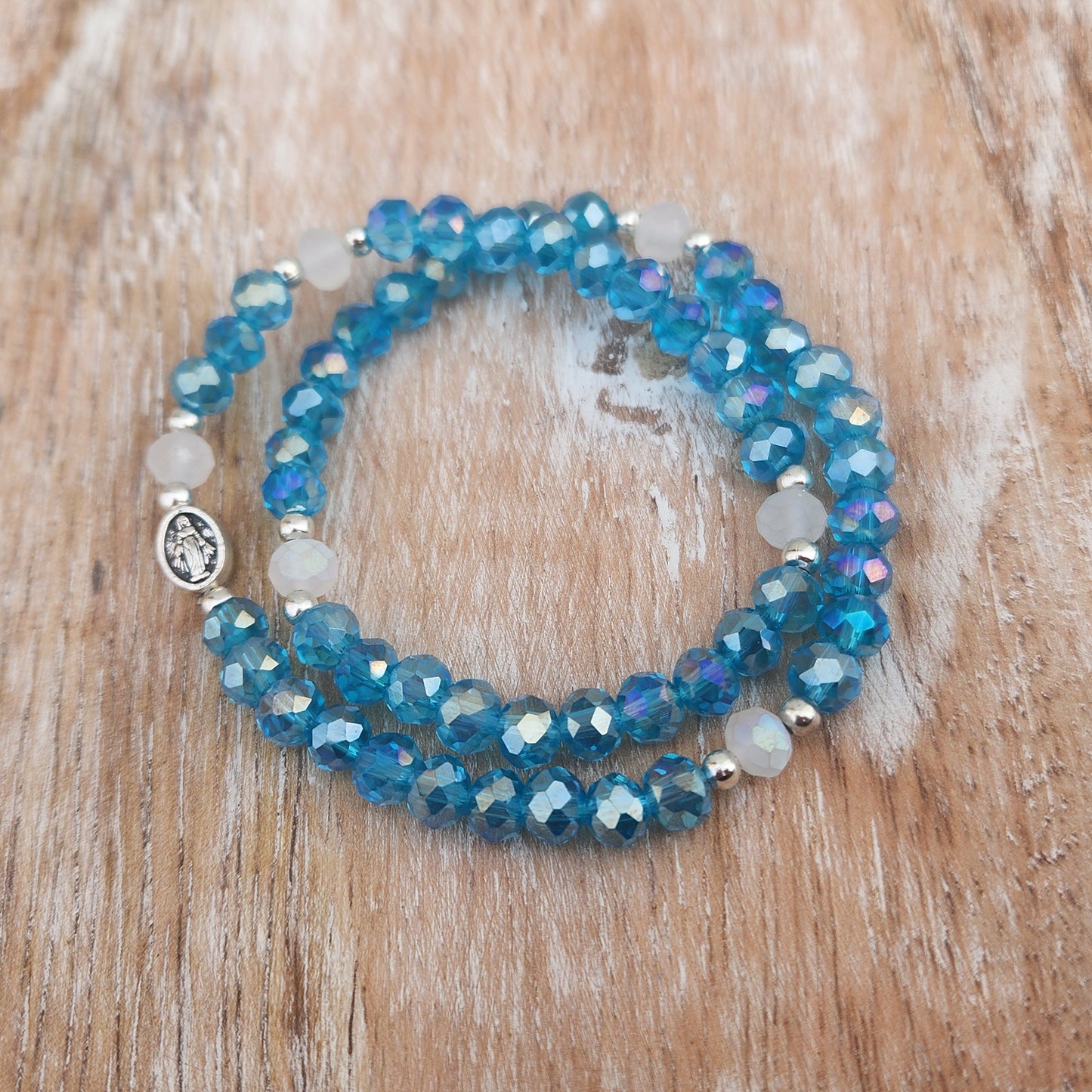 Girl's Tiny Double-Wrap Rosary