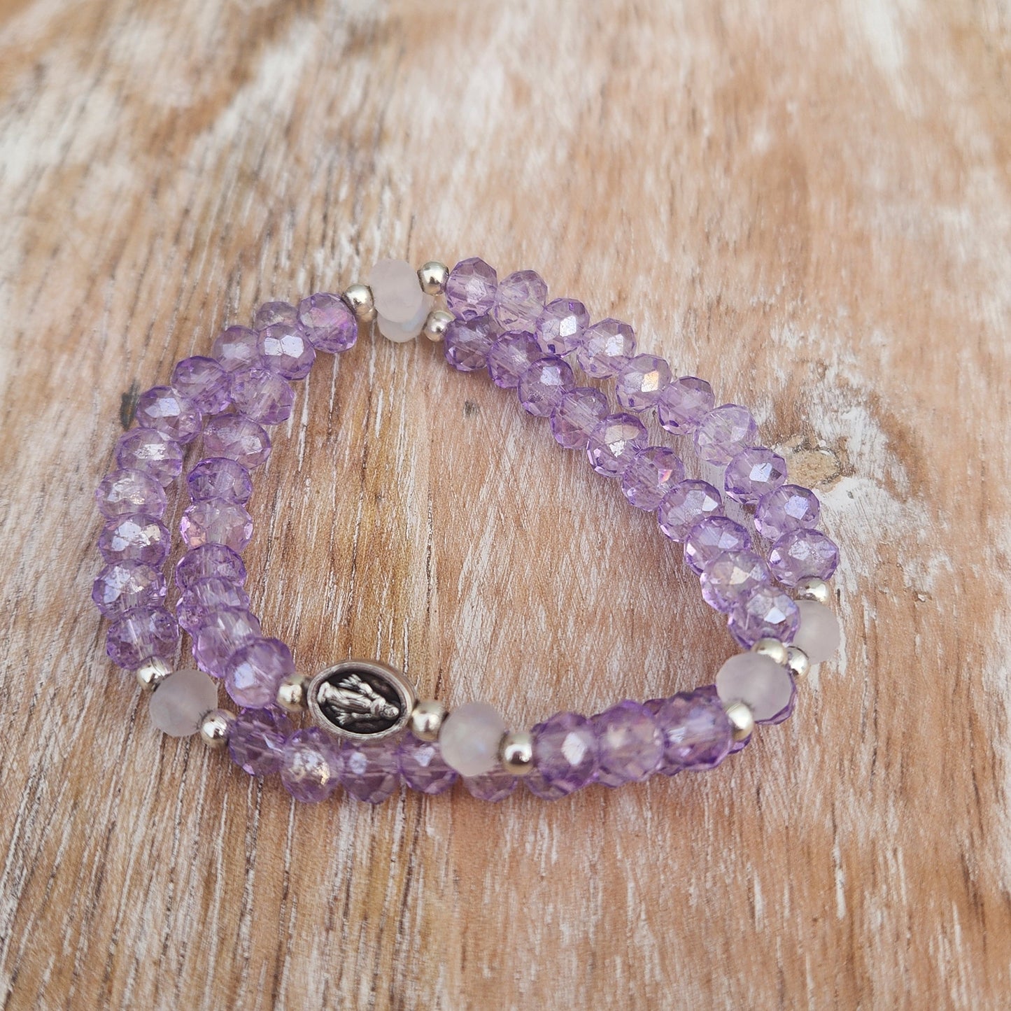 Girl's Tiny Double-Wrap Rosary
