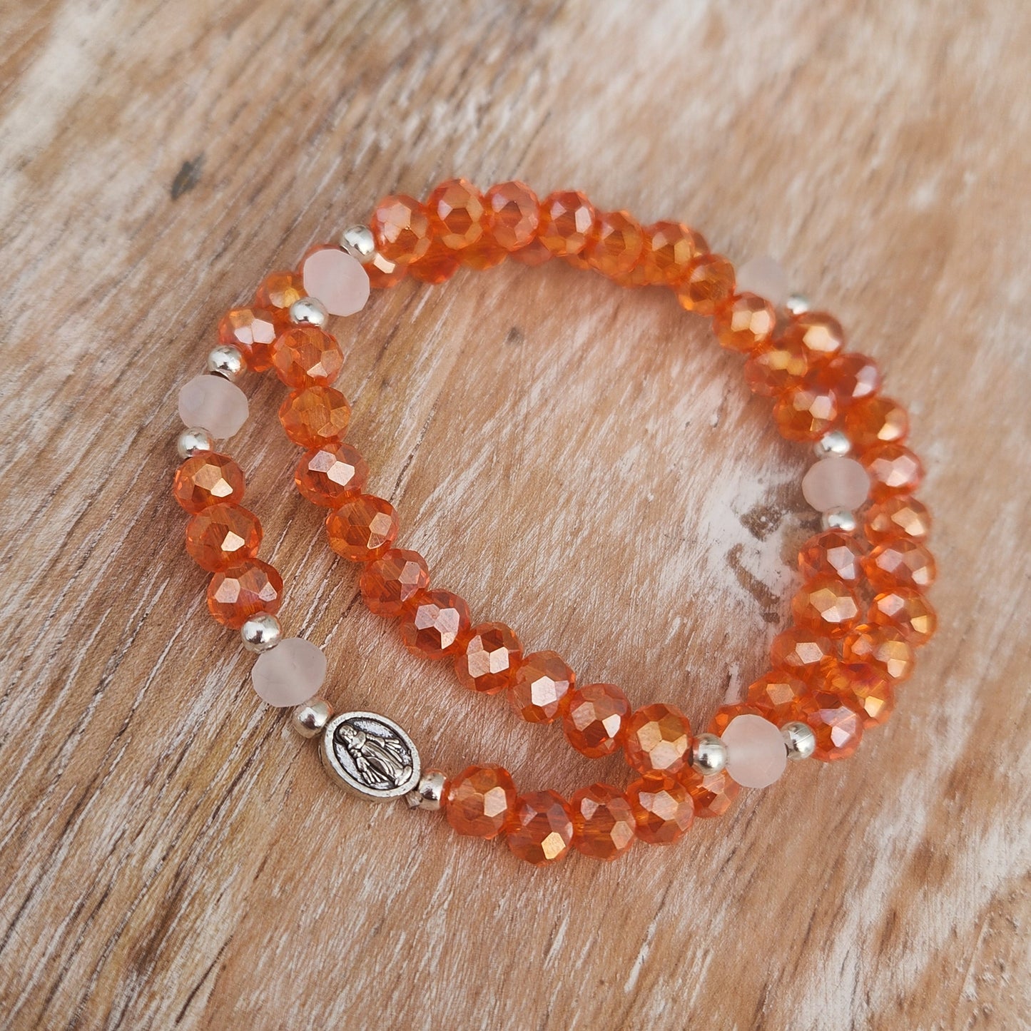 Girl's Tiny Double-Wrap Rosary