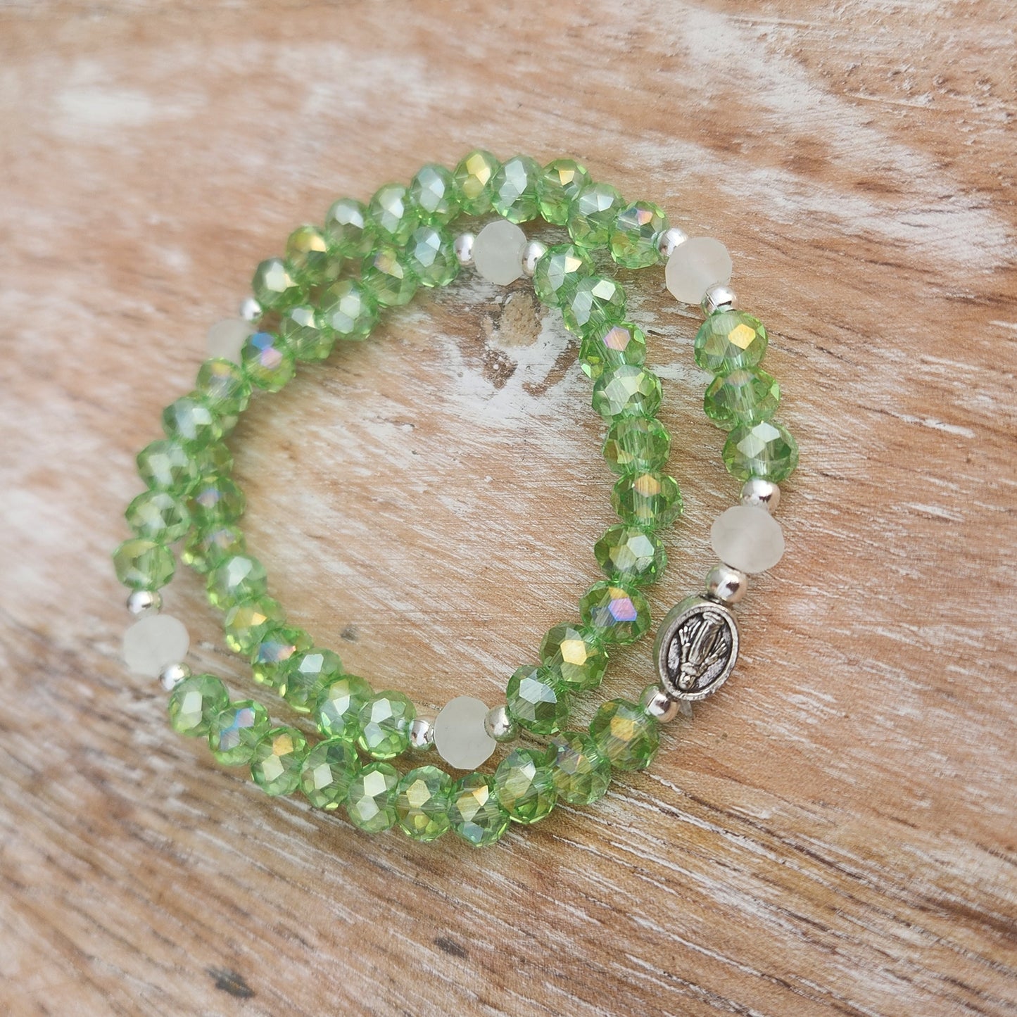 Girl's Tiny Double-Wrap Rosary