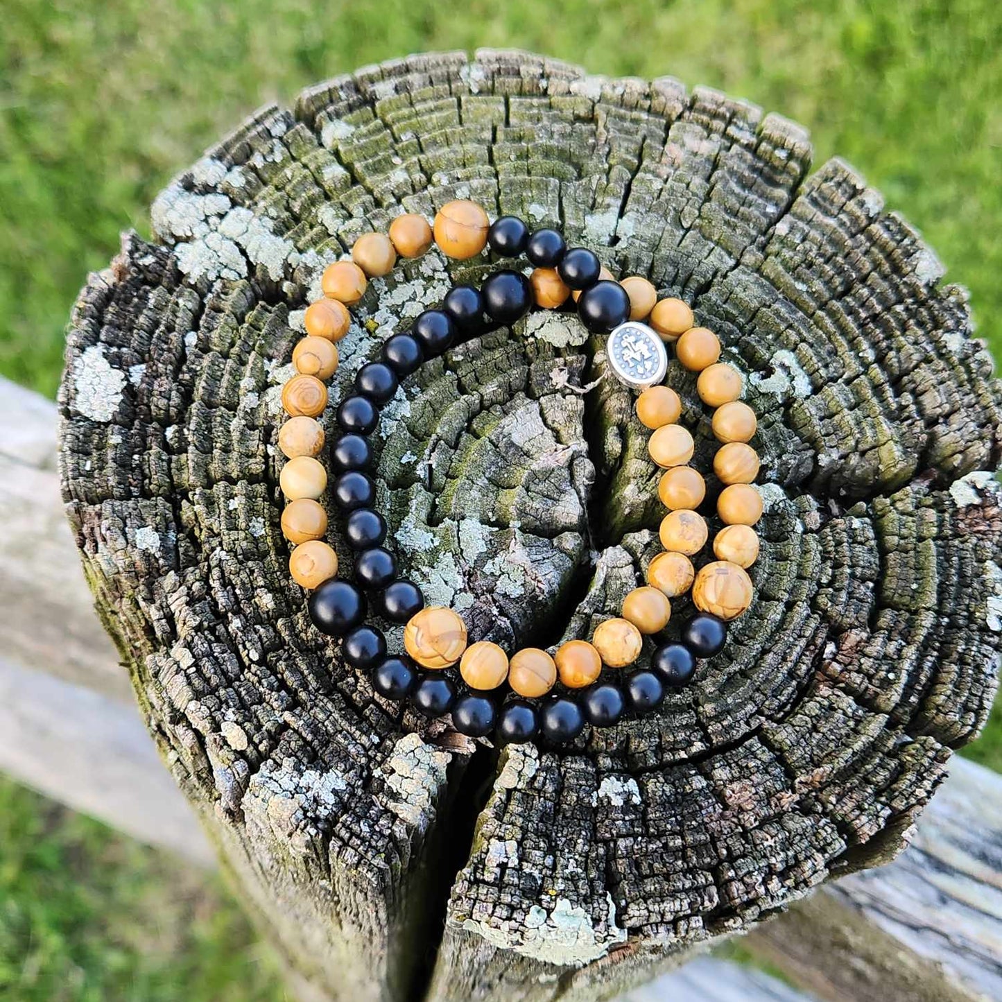 Men's Double-Wrap Rosary Bracelets