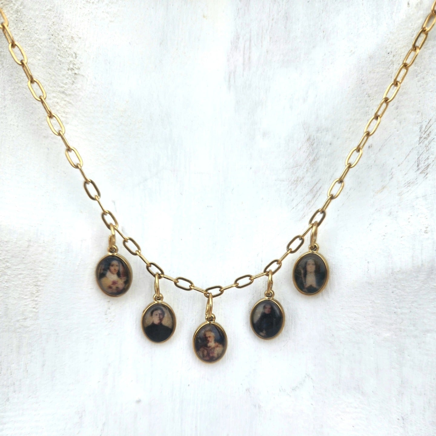 Catholic Gold Mother's Necklace