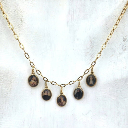 Catholic Gold Mother's Necklace