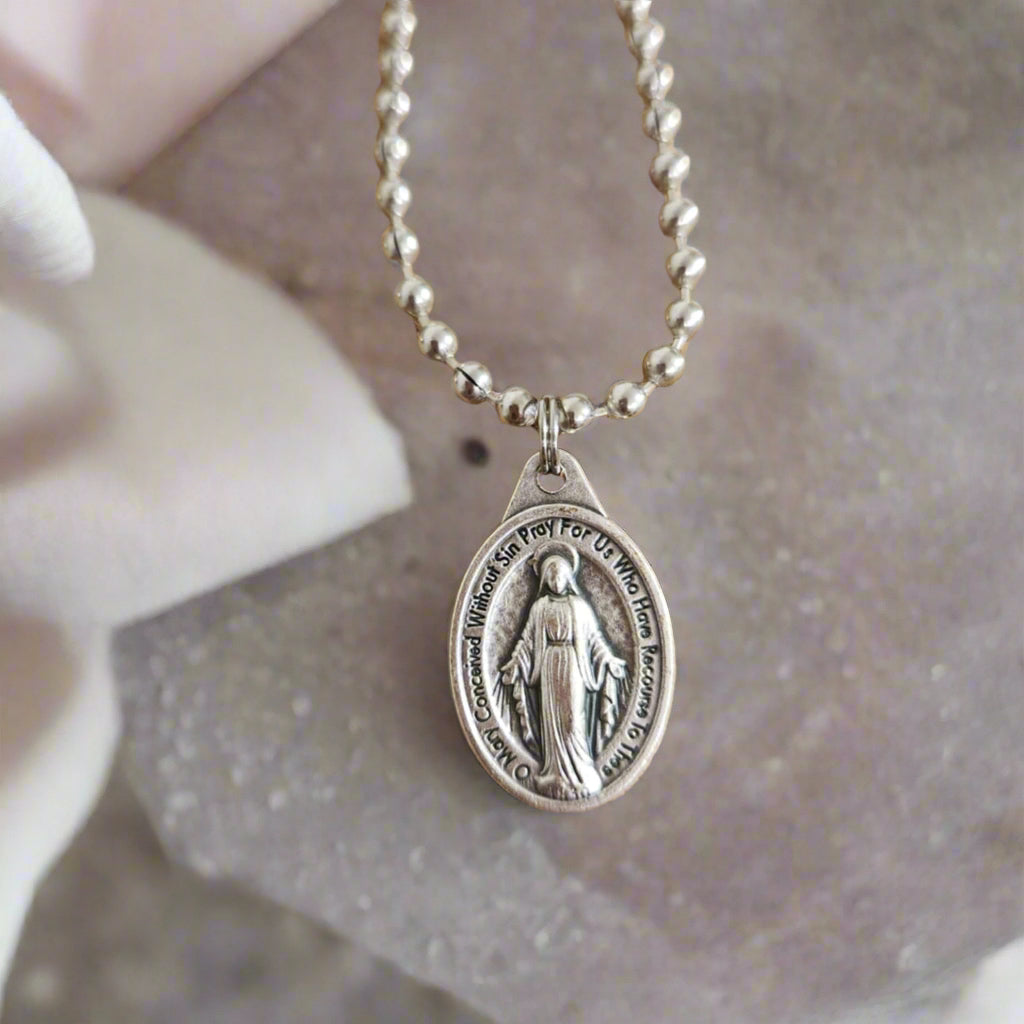 Blessed Mother Necklace
