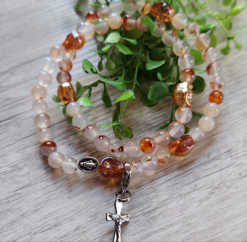 Memento Mori Rosary Bracelet