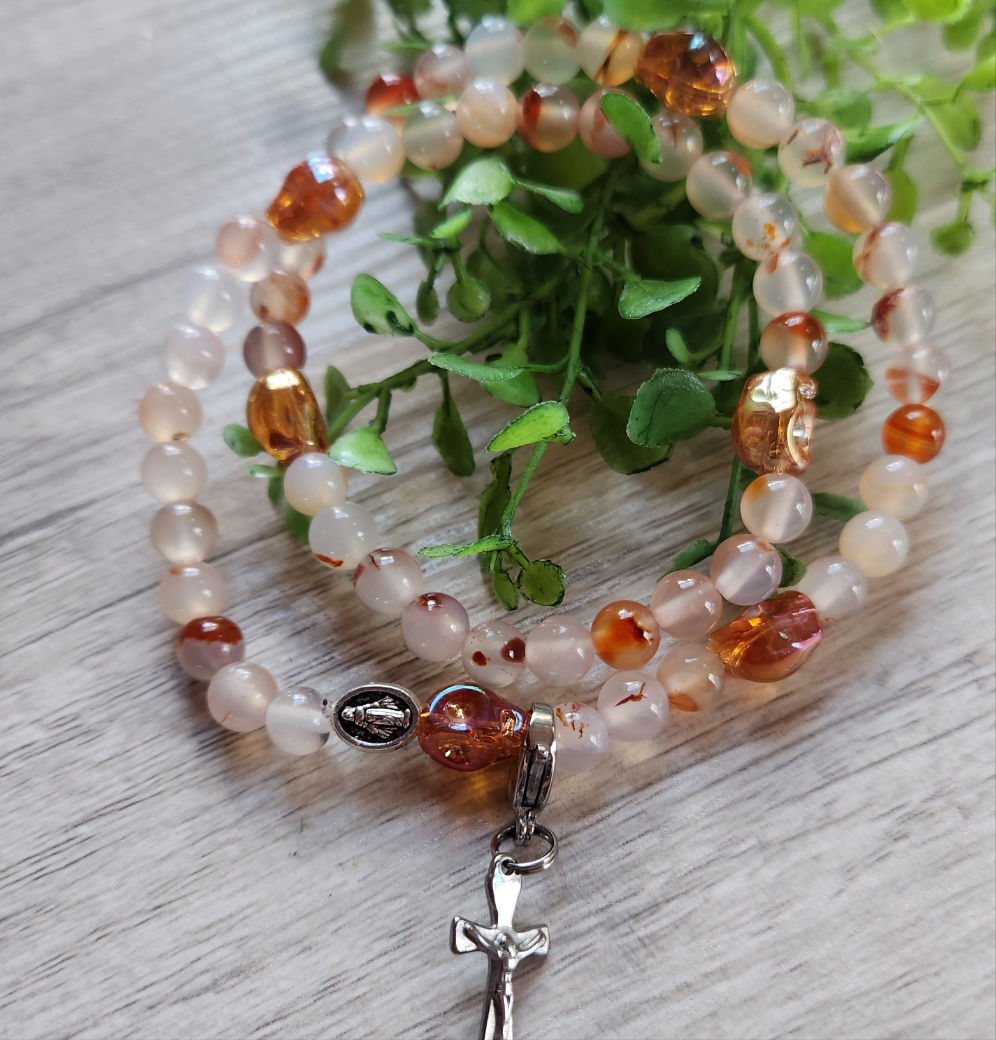 Memento Mori Rosary Bracelet