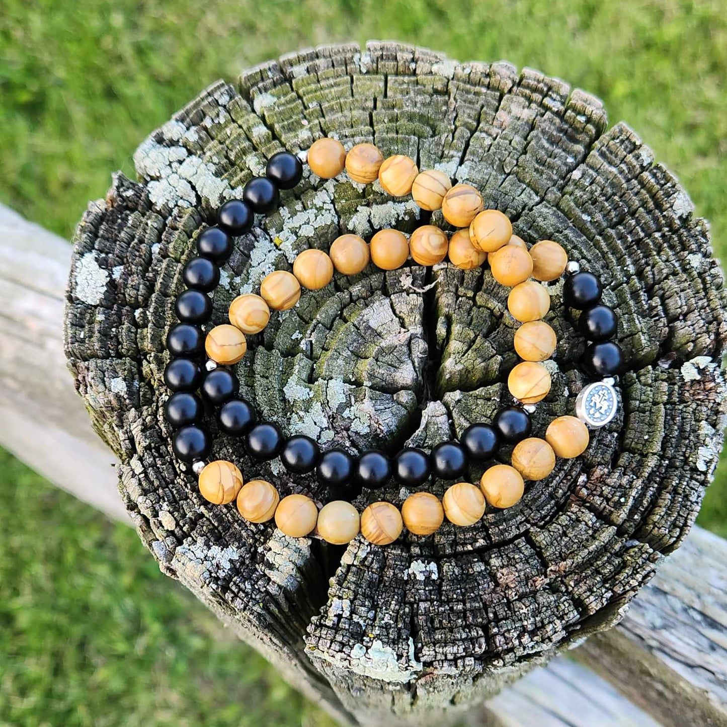 Men's Double-Wrap Rosary Bracelets