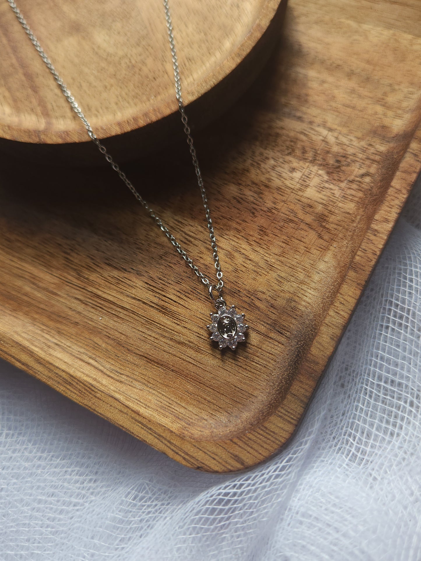 Girls Mary Necklace
