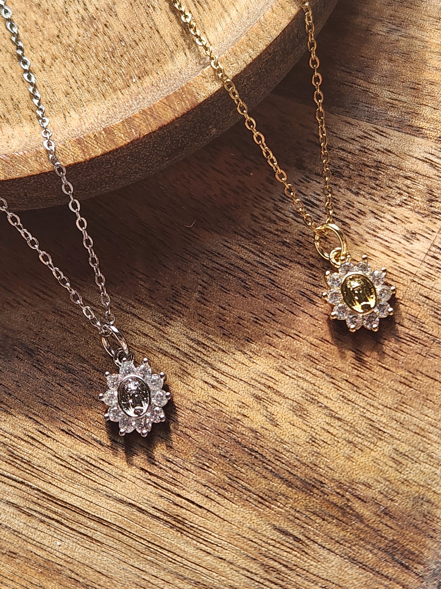 Girls Mary Necklace