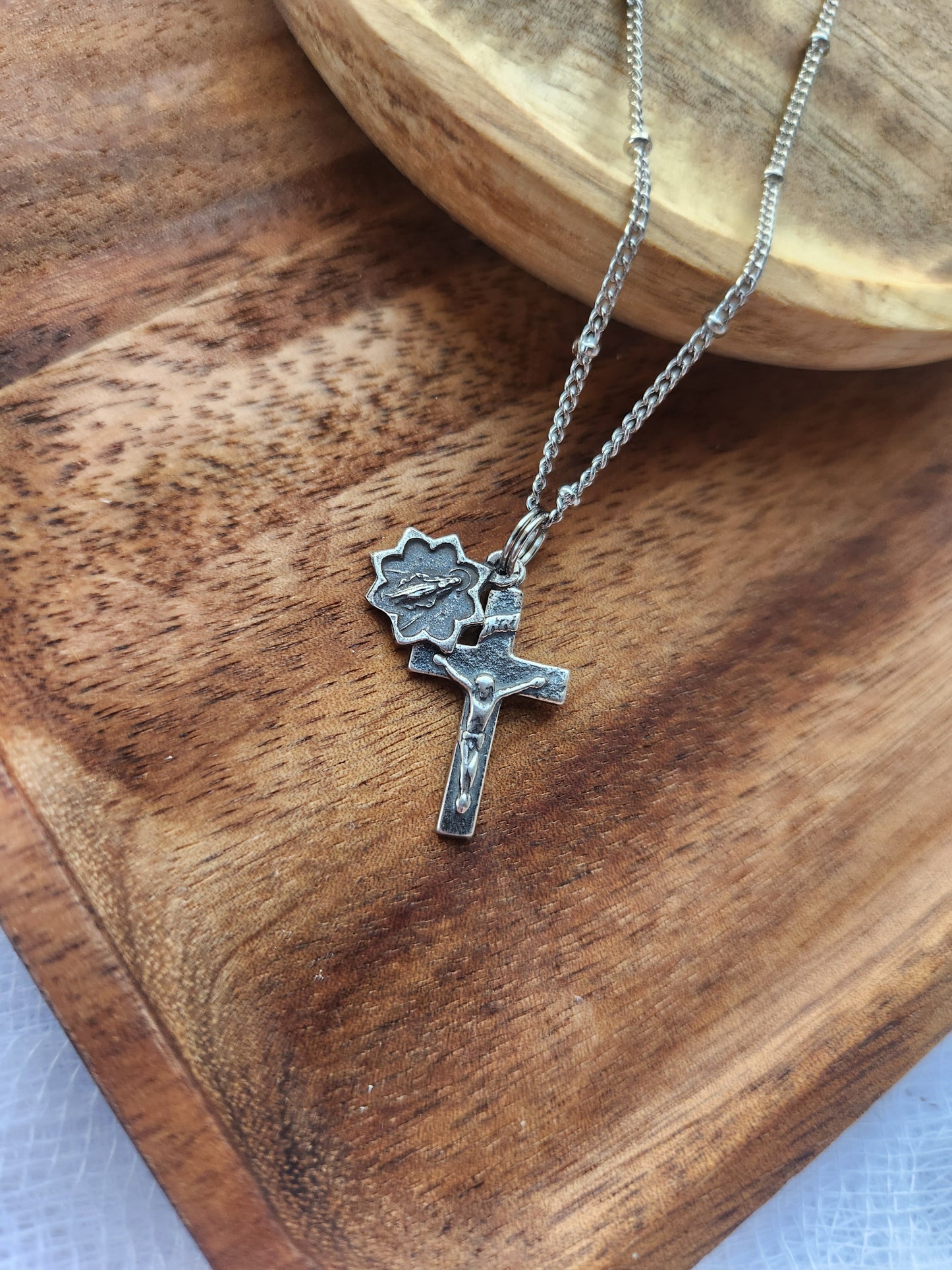 Sterling Silver Catholic Necklaces